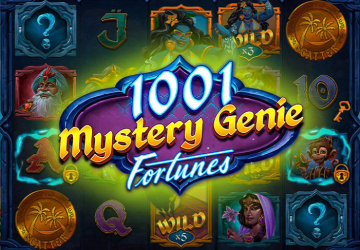 Игра 1001 Mystery Genie Fortunes в казино Бриликс